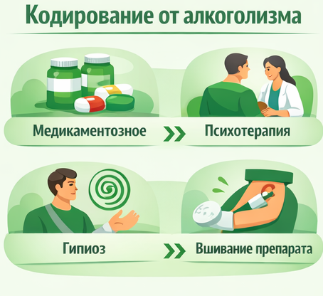 кодирование от алкоголизма в Бийске Санати